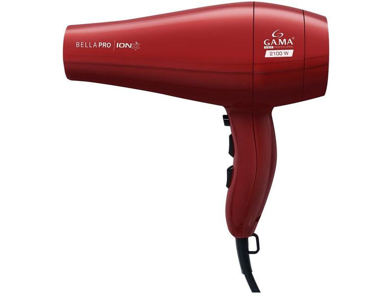 Secador de Cabelo Gama Bella Pro Ion 2100W Vermelho 220V ASS2193